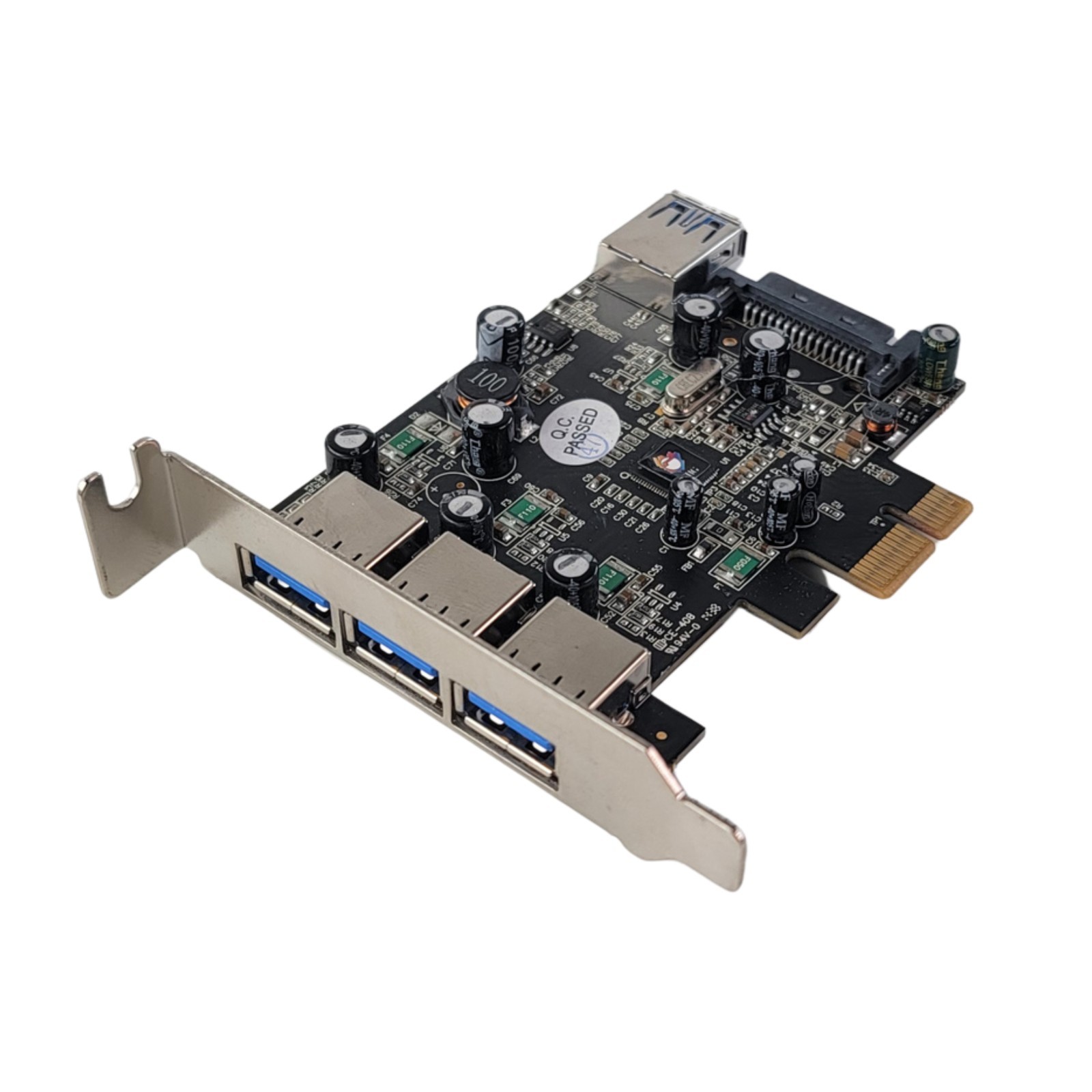 SIIG Superspeed DP USB 3.0 4-Port PCI-e Adapter BNW2452X JU-P40611-S2