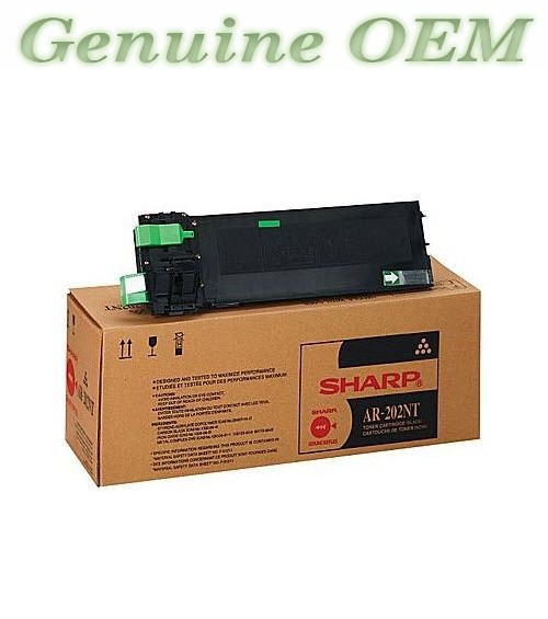 AR-202NT/AR202NT Original OEM Sharp Toner Cartridge, Black Genuine Sealed