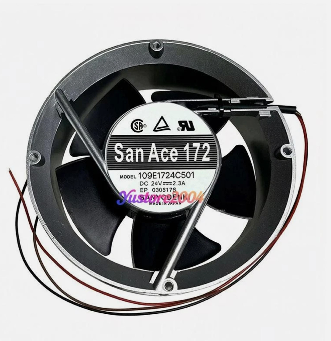 1PCS Sanyo 17CM 109E1724C501 24V 2.3A Aluminum Frame Inverter Cooling Fan