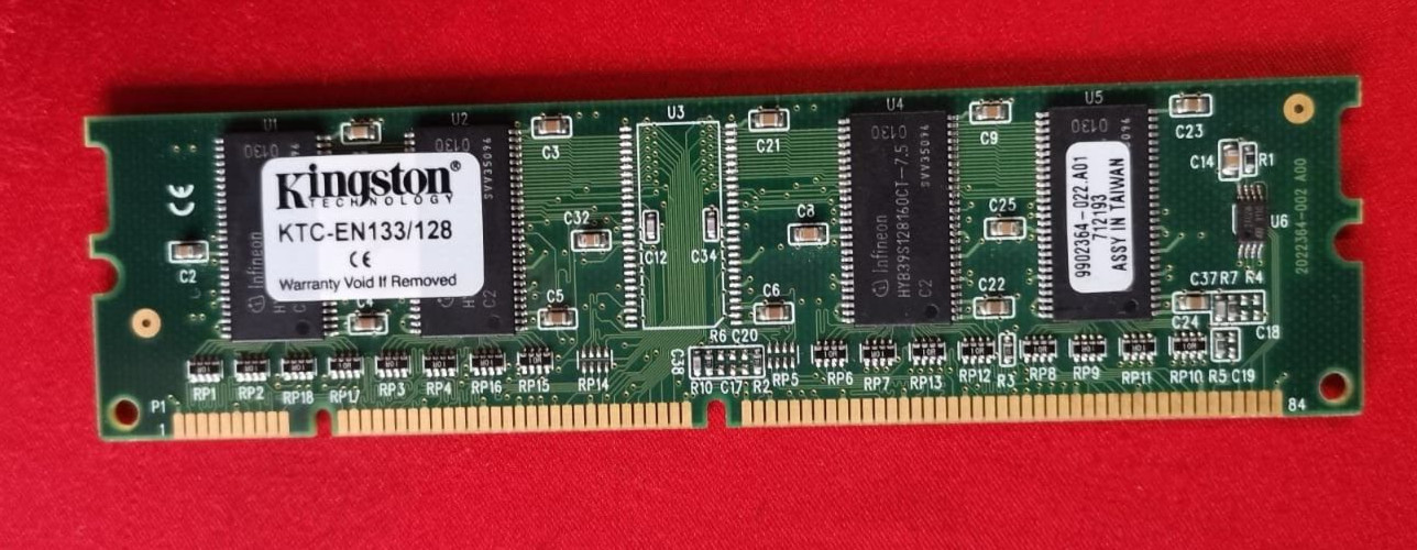 KINGSTON KTC-EN133-128 128MB PC133 168PIN SDRAM DIMM 
