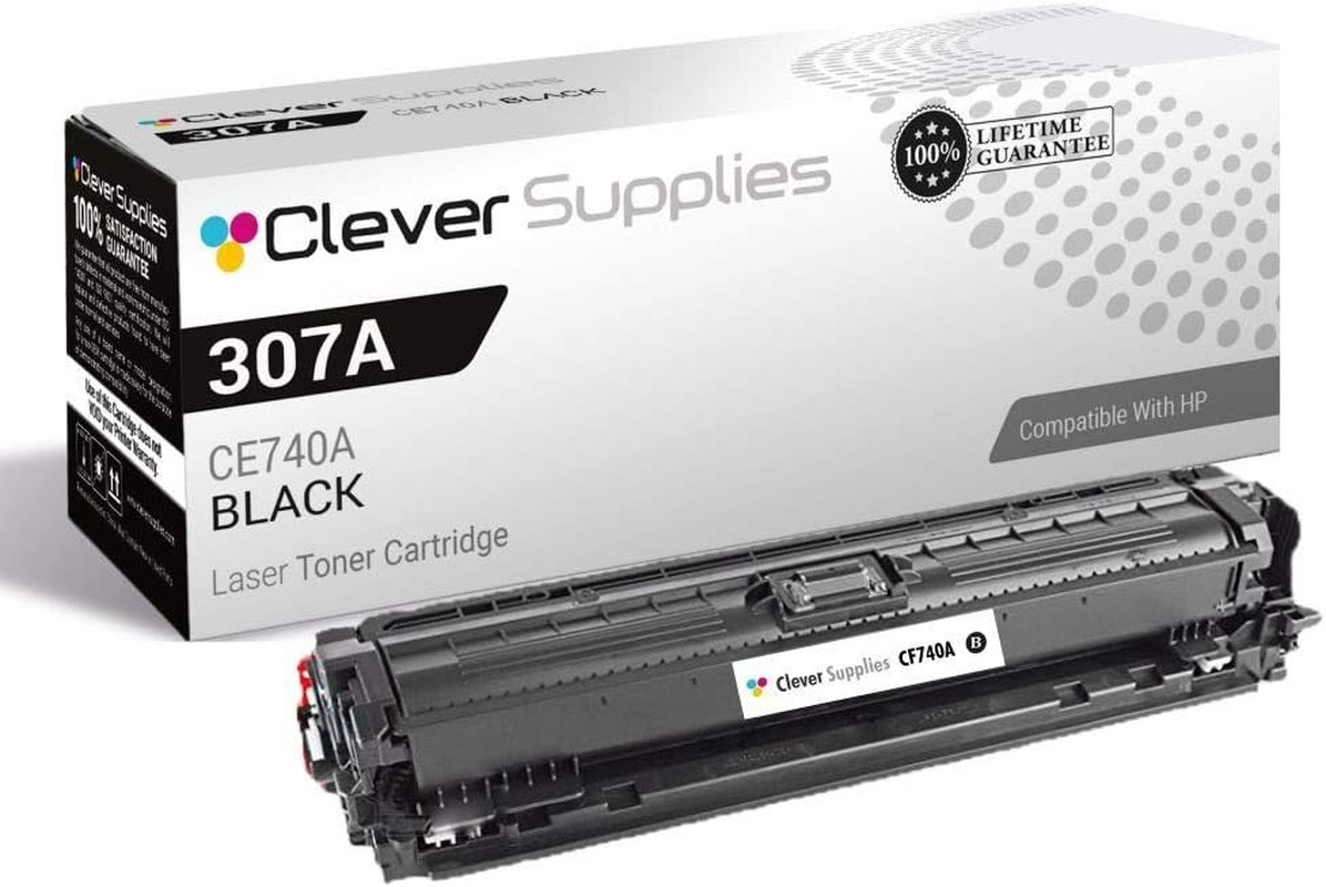 CS Replacement Toner Cartridge Compatible with HP CP5200 CE740A Black 307A | Col