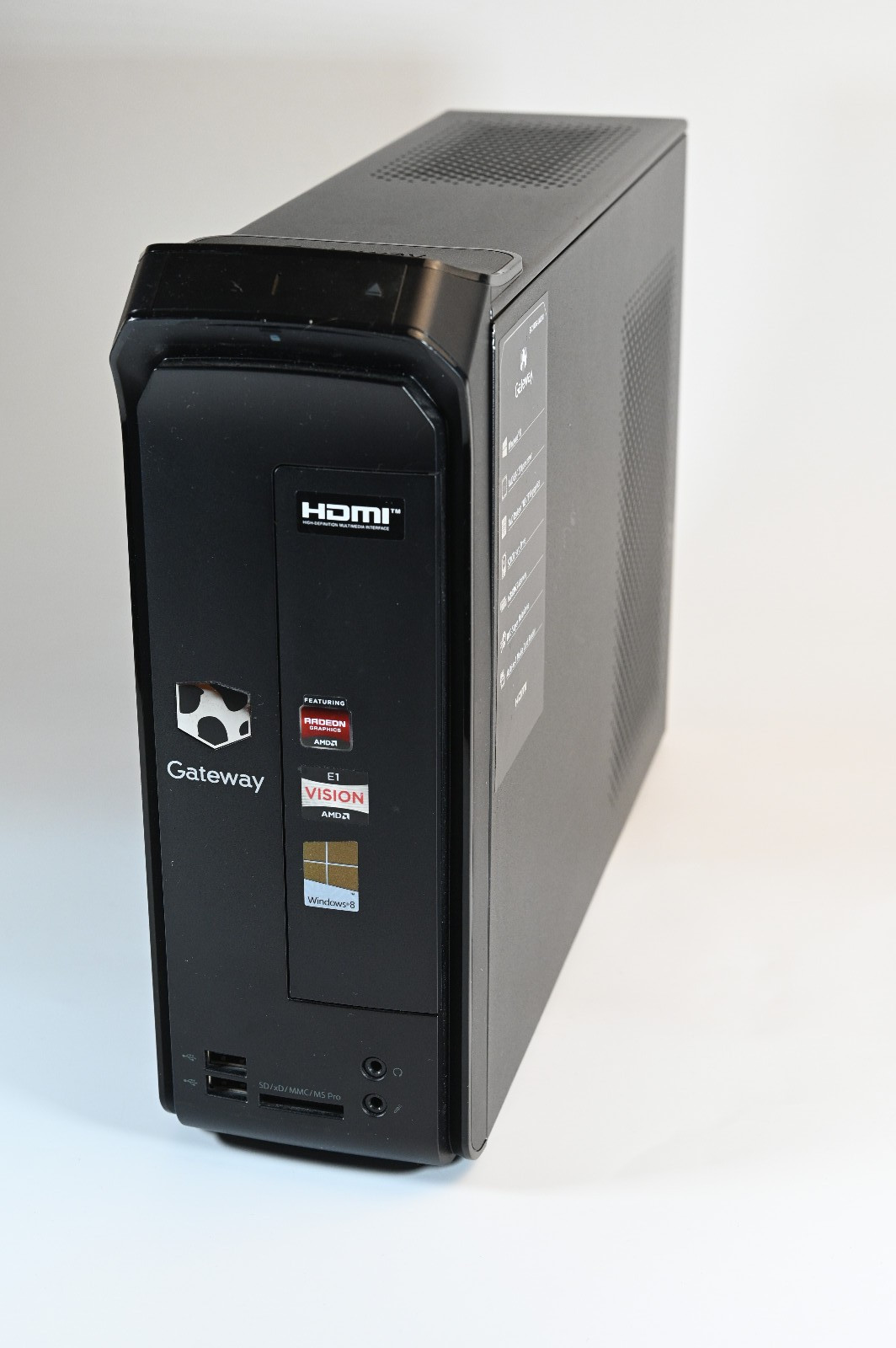 Gateway SX2110G-UW308 AMD E1-1200 1.4 GHz 8GB RAM SFF PC Desktop Linux Mint 20.3