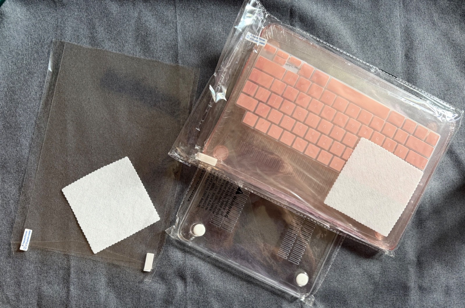 NEW Pink Glitter and Clear MacBook NEO Case 13 inch with Pink Keyboard Cover