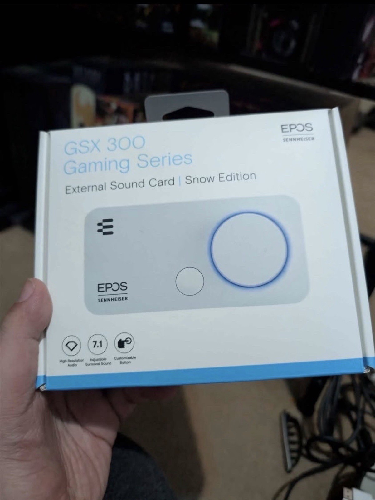 Epos Sennheiser GSX 300 Gaming DAC External Sound Card with Box