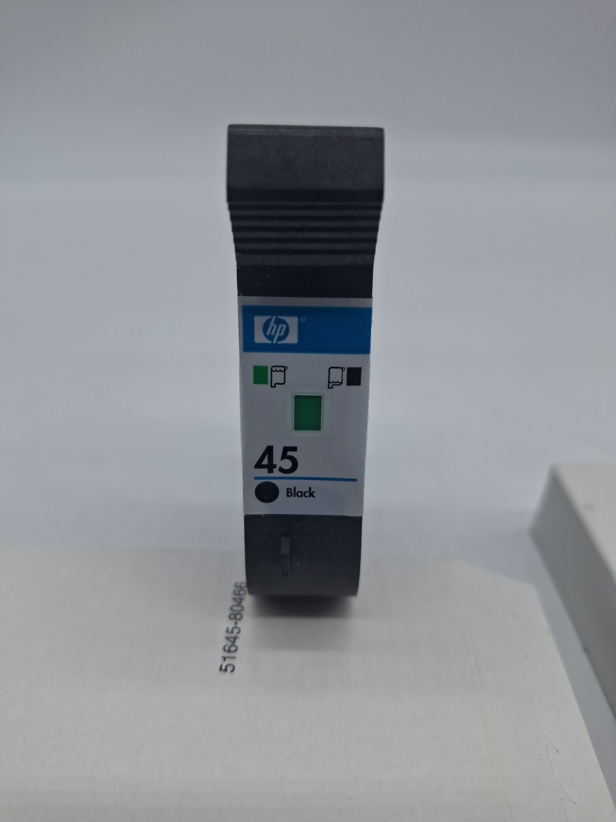 Lot of 2 HP 45 Black Ink Cartridges Genuine 6578A 38ml. New In Box.