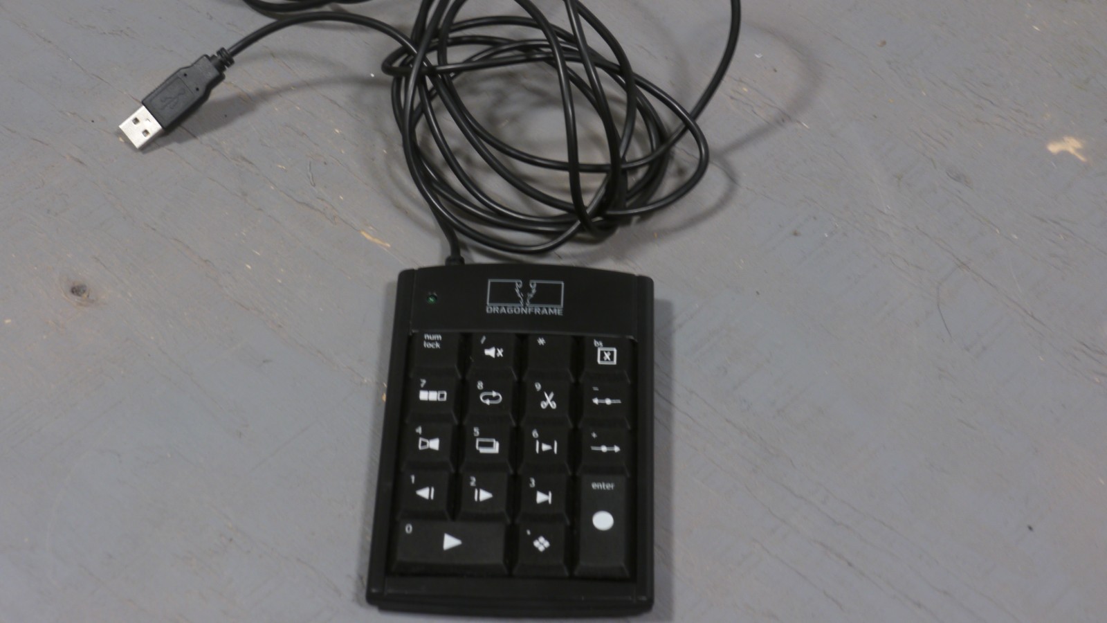 Dragonframe DZED USB Keypad DFK02 Stop Motion Animation No Software 