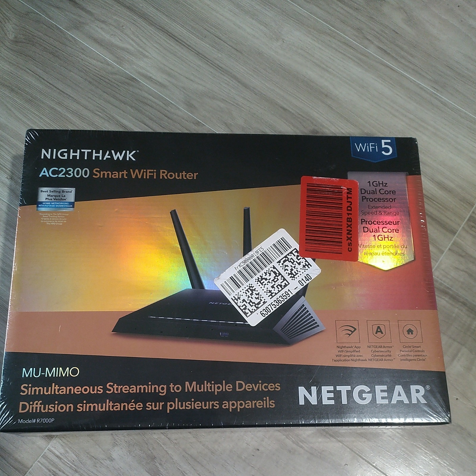 Netgear R7000P 60644911819 Nighthawk AC2300 Smart WiFi Router