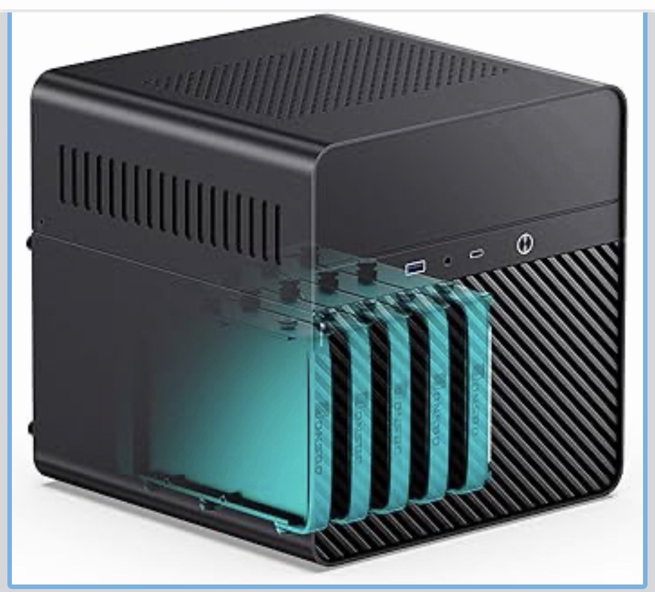 Jonsbo N2 Mini-ITX case - black