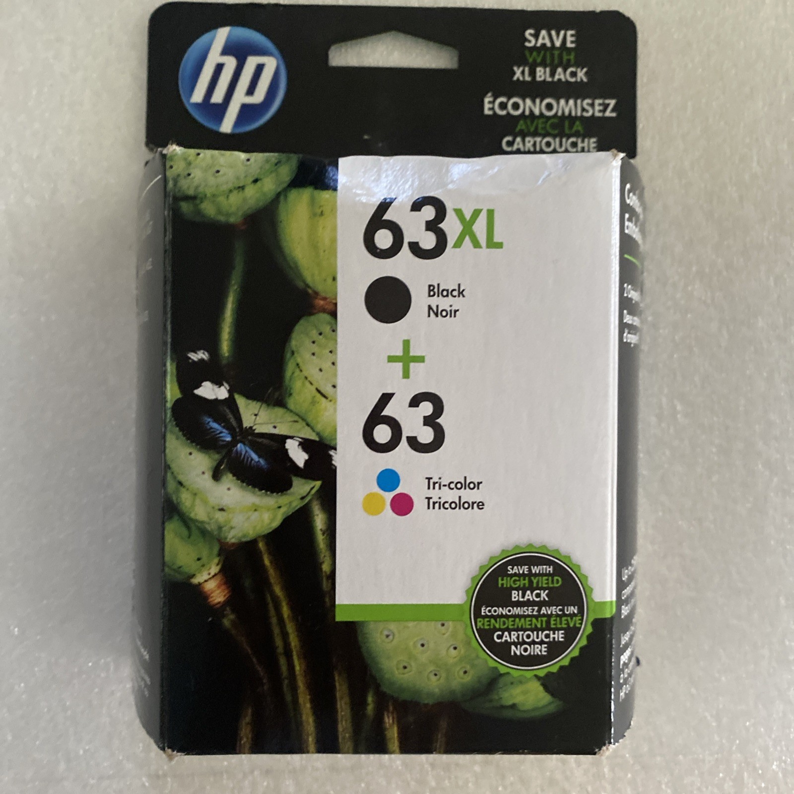 HP 63XL (L0R48AN) Tri-Color Ink Cartridge Exp Oct 2019 - Bin13
