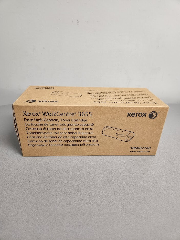 Xerox 106R02740 Black Extra High Yield Toner Cartridge WorkCentre 3655