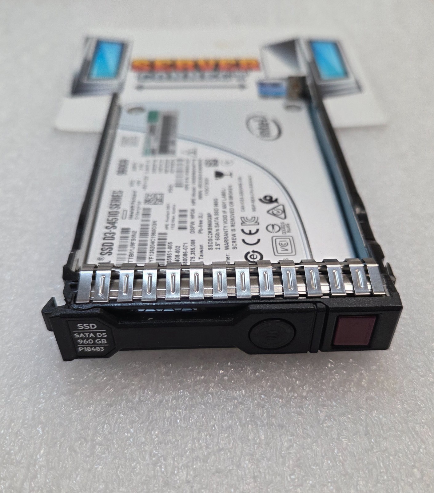 P18483-001 -- HP 960GB SATA 2.5" RI SFF SC MV HDD -- P18424-B21