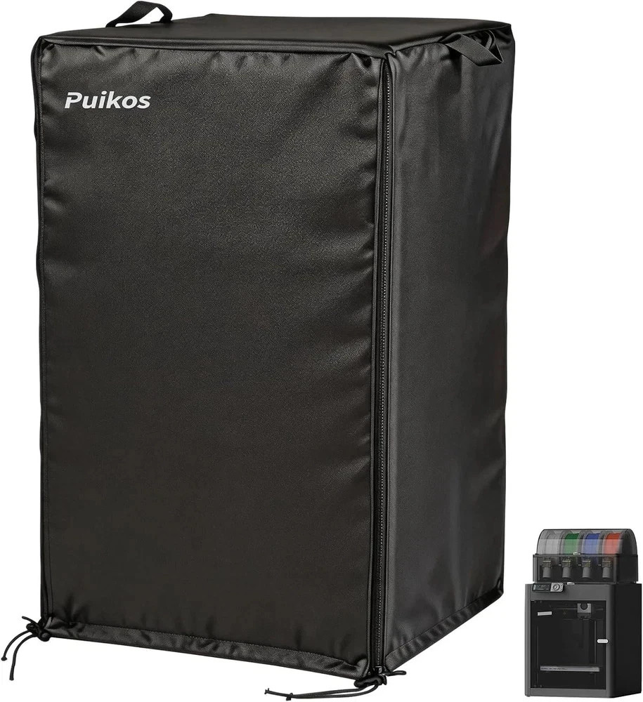 Puikos 3D Printer Dust Cover for Bambu Lab P1S/P2S+AMS 3D Printer | Waterproo...