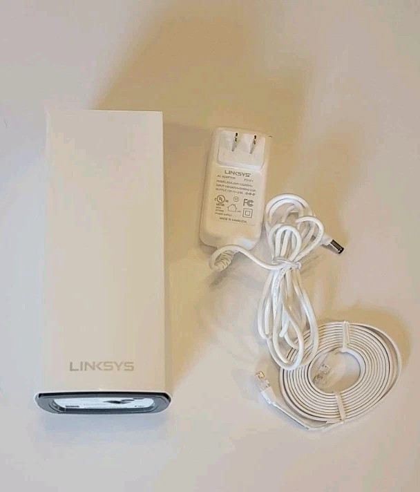 LINKSYS MX55EC VELOP ATLAS WIFI 6 MESH ROUTER WIRELESS SYSTEM- 1 PACK - WHITE