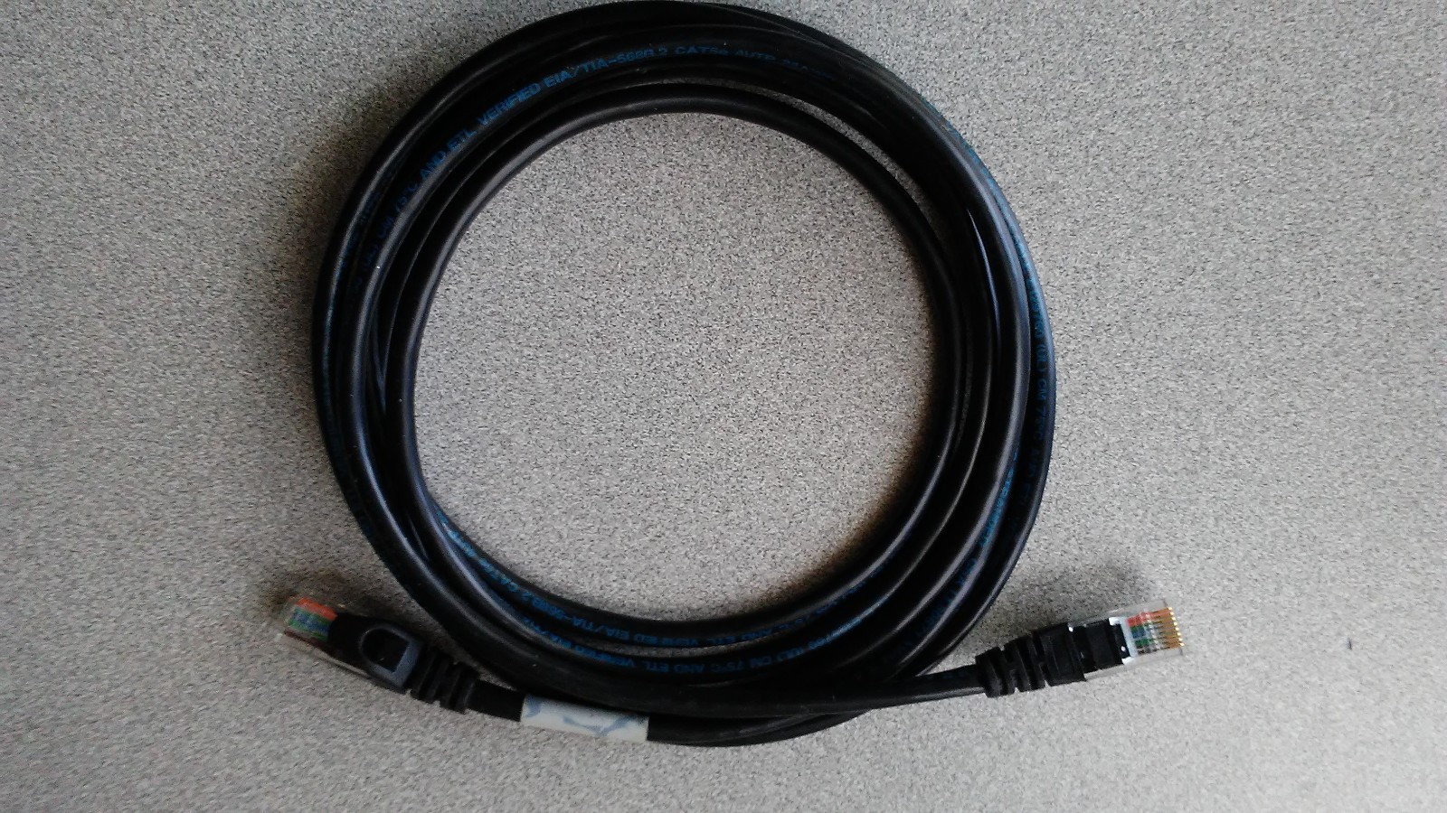 Dell 00R717 KMM Server Console Cable – 7ft RJ45 to RJ45 – Genuine OEM – Used