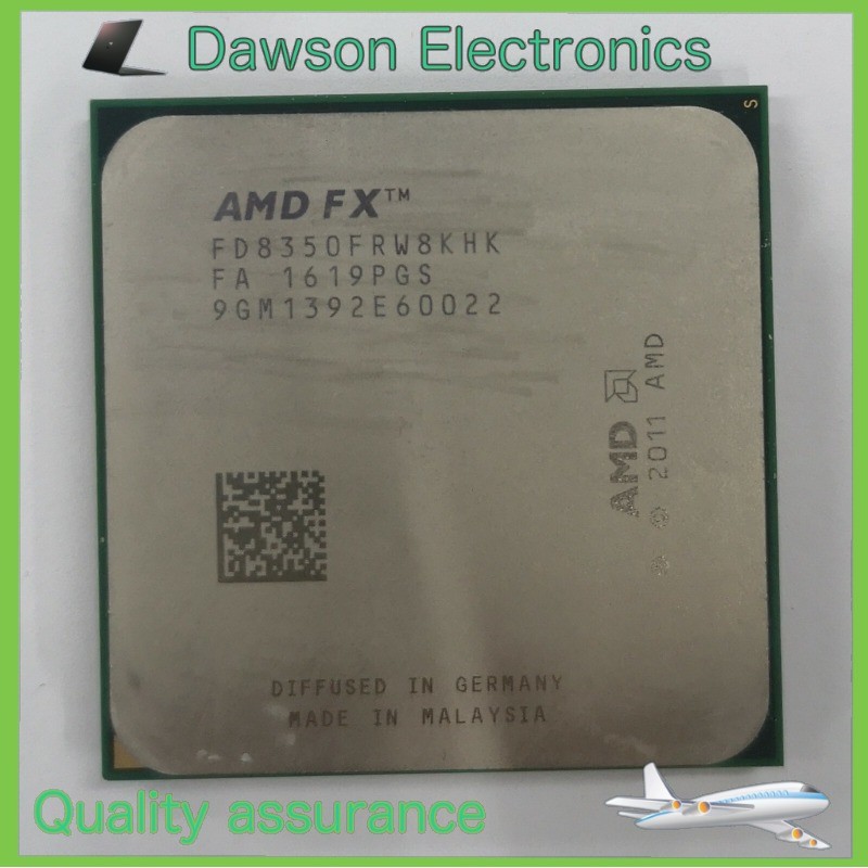 Used AMD FX-8350 AM3+ Fx8350 FD8350FRW8KHK 125W TDP 8 Cores Desktop Processor