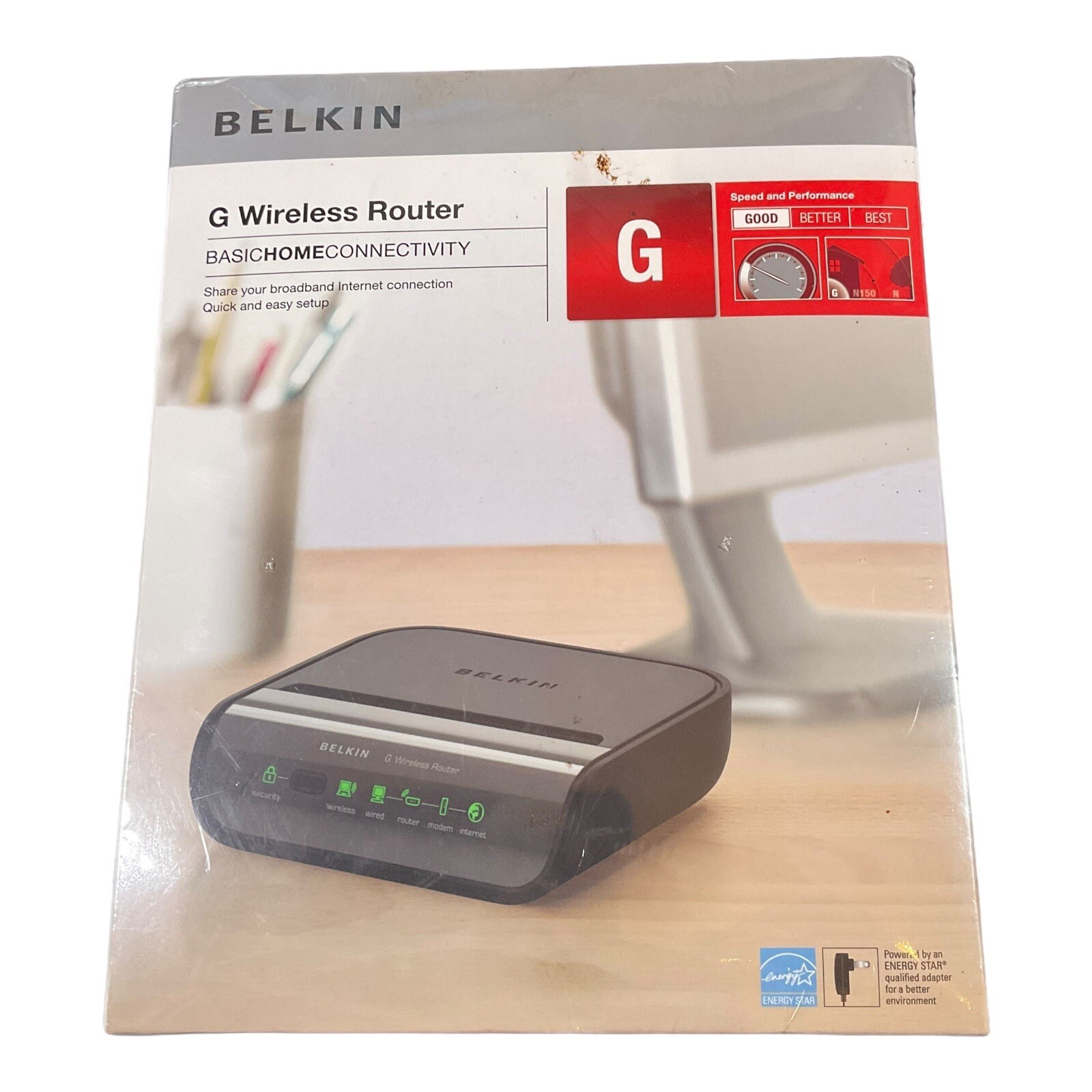 Belkin F5D7234-4 54 Mbps 4-Port 10/100 Wireless G Router