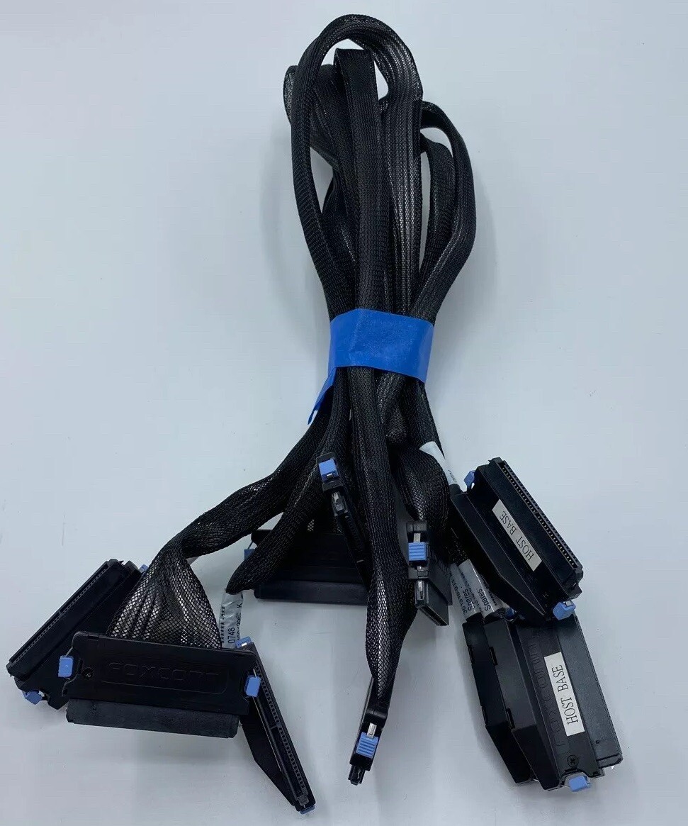 (5) Genuine OEM HP Amphenol SAS Cable 361316-011 REV. M SCSI Multilane