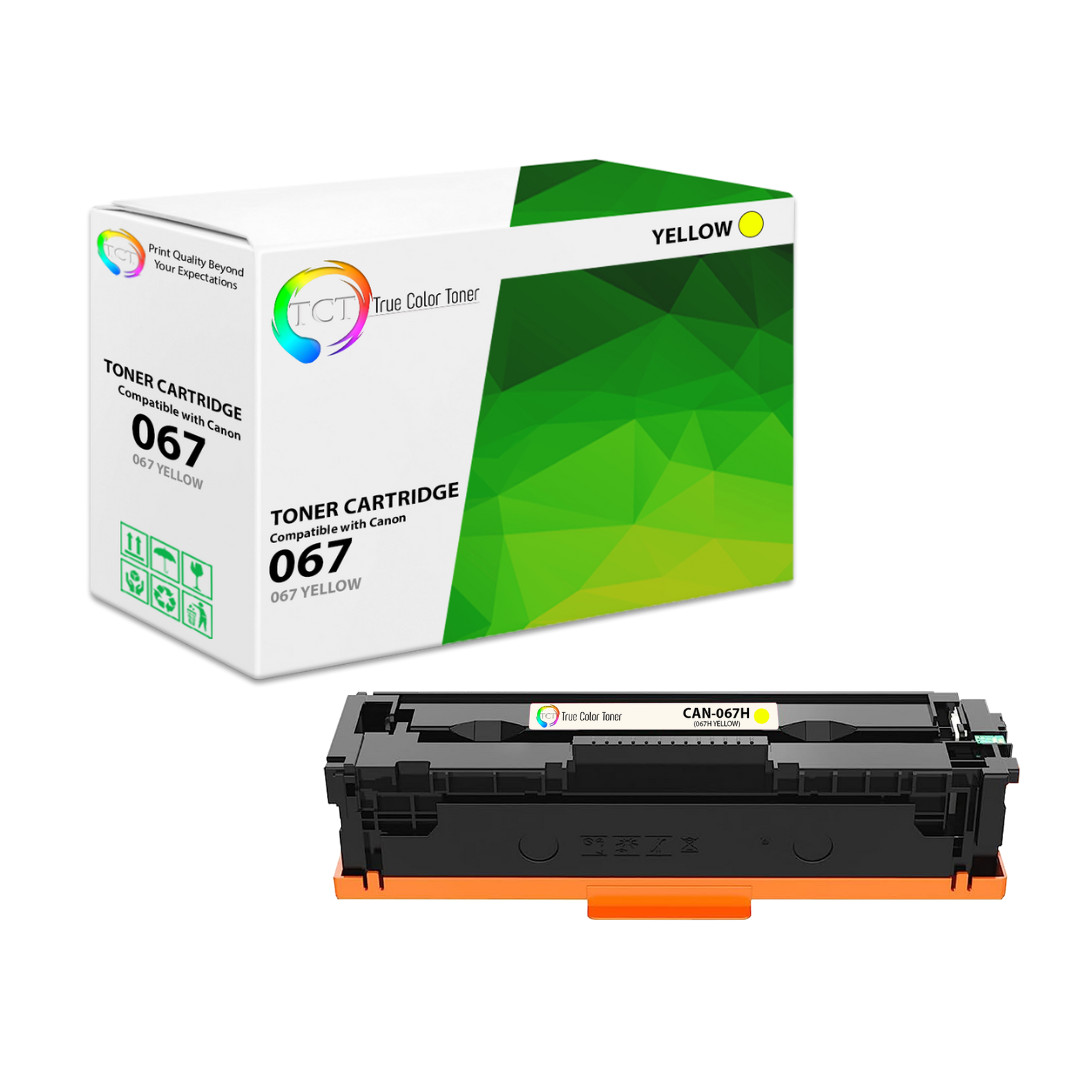 TCT Prem 067H Yellow HY for Compatible Canon LBP633Cdw, MF653Cdw Toner Cartridge