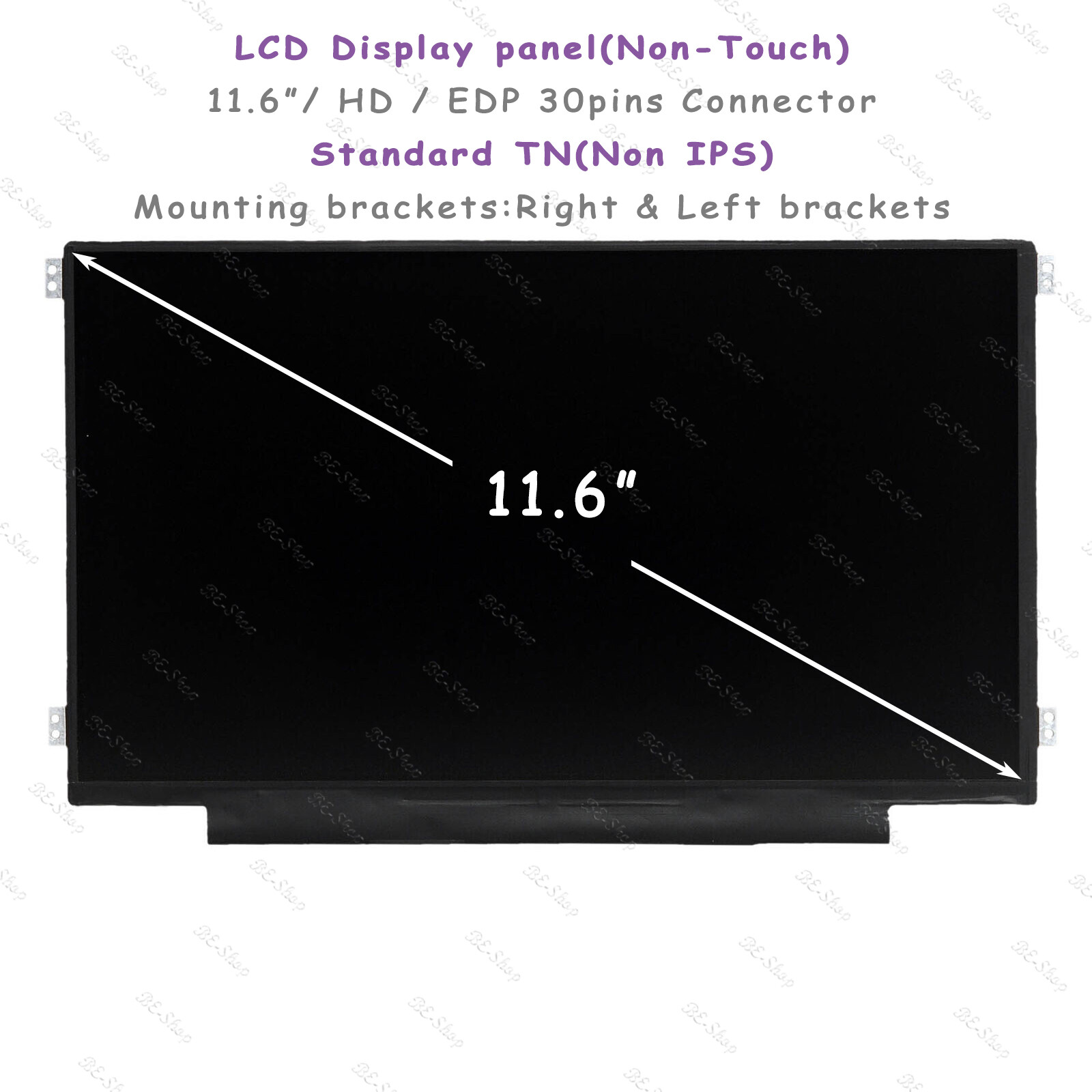 NT116WHM-N11 V4.0 For HP CHROMEBOOK 11-V 762229-007 30PIN LCD Screen Replacement
