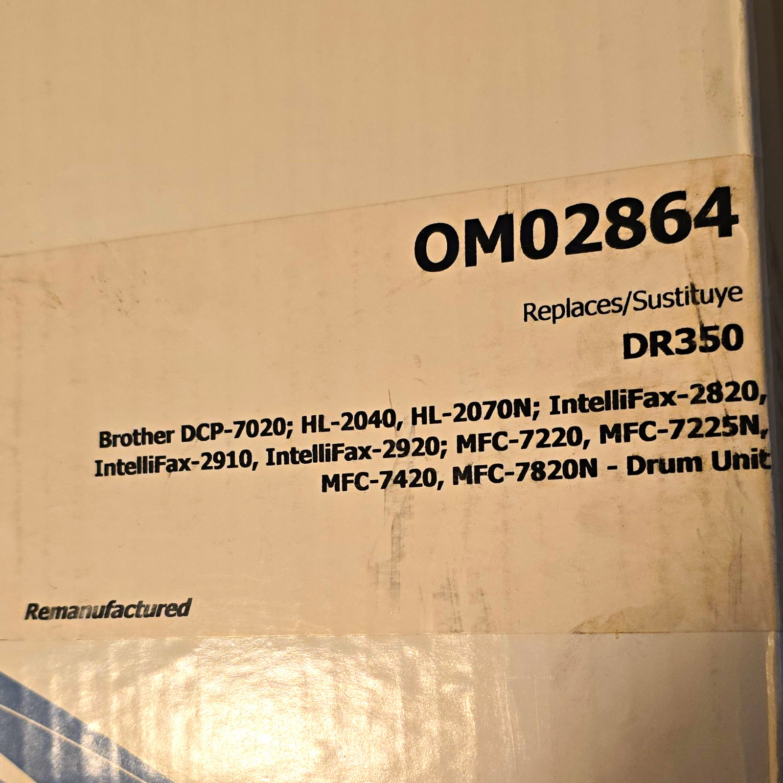 OfficeMax OM02864 Drum Unit Replaces Brother DR350 for DCP-7020 HL-2040