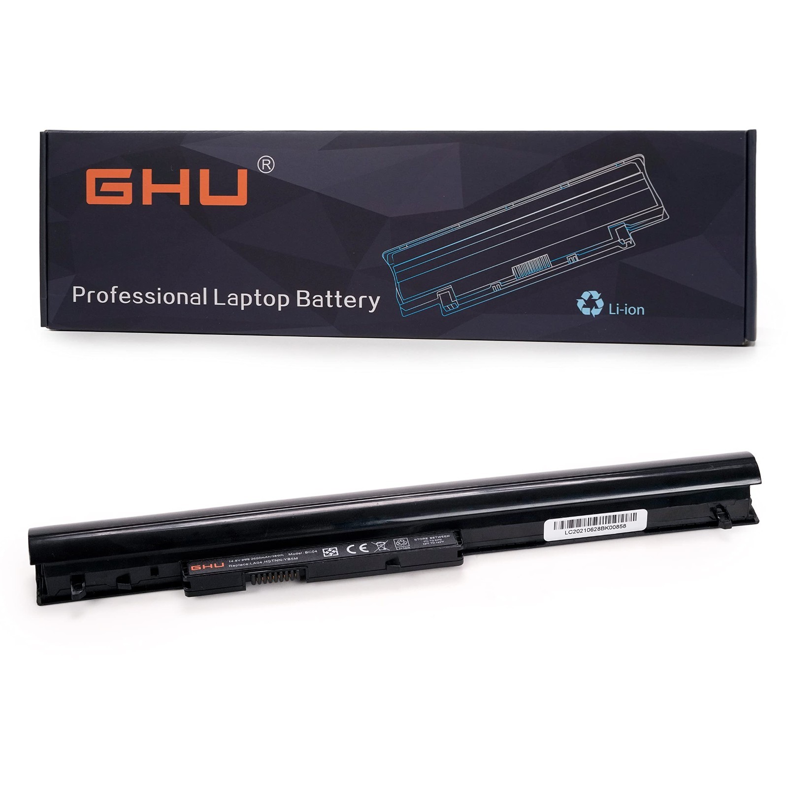 38Wh 14.8V Laptop Battery for HP Pavilion TouchSmart 14 15, Compatible 776622-00