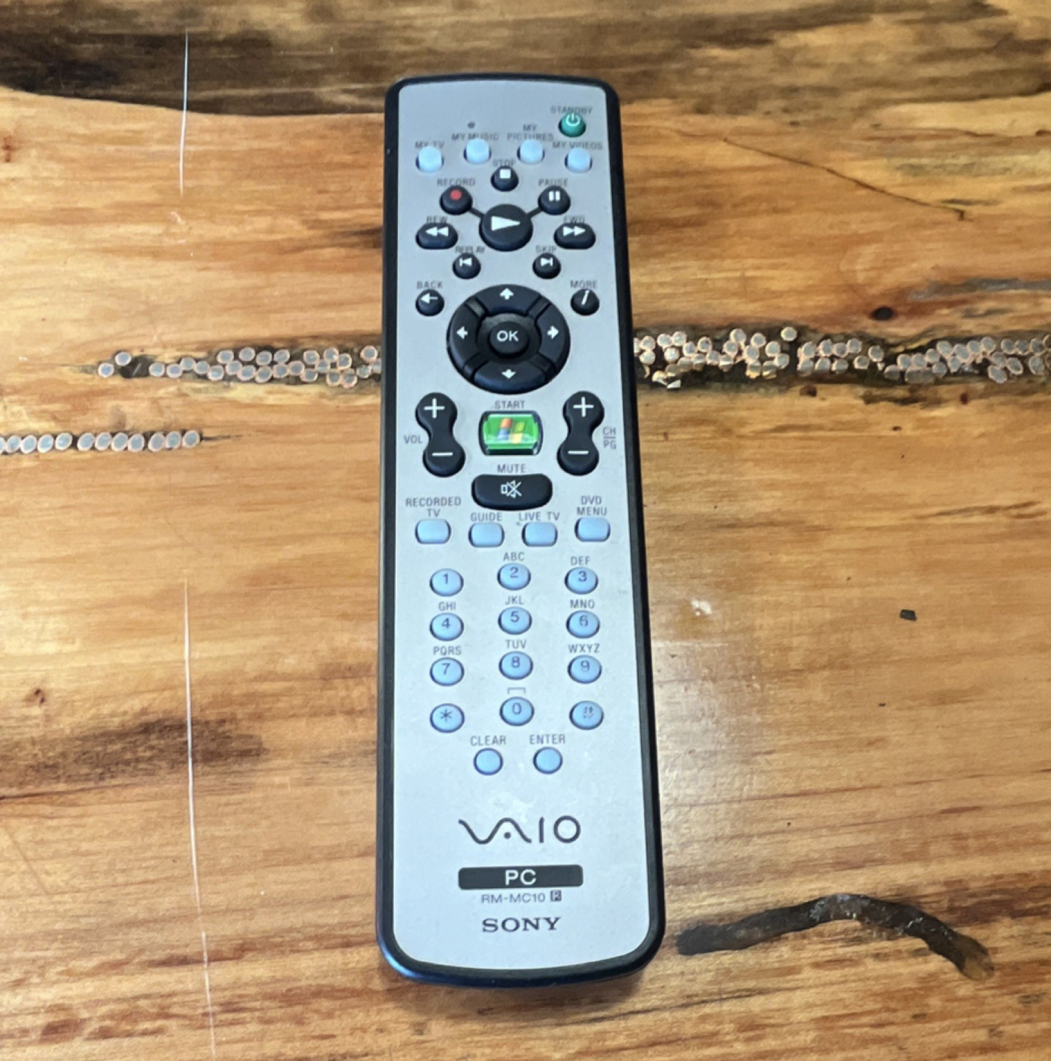 Sony VAIO RM-MC10 Wireless Remote Control RC6 Silver/Black For Sony VAIO