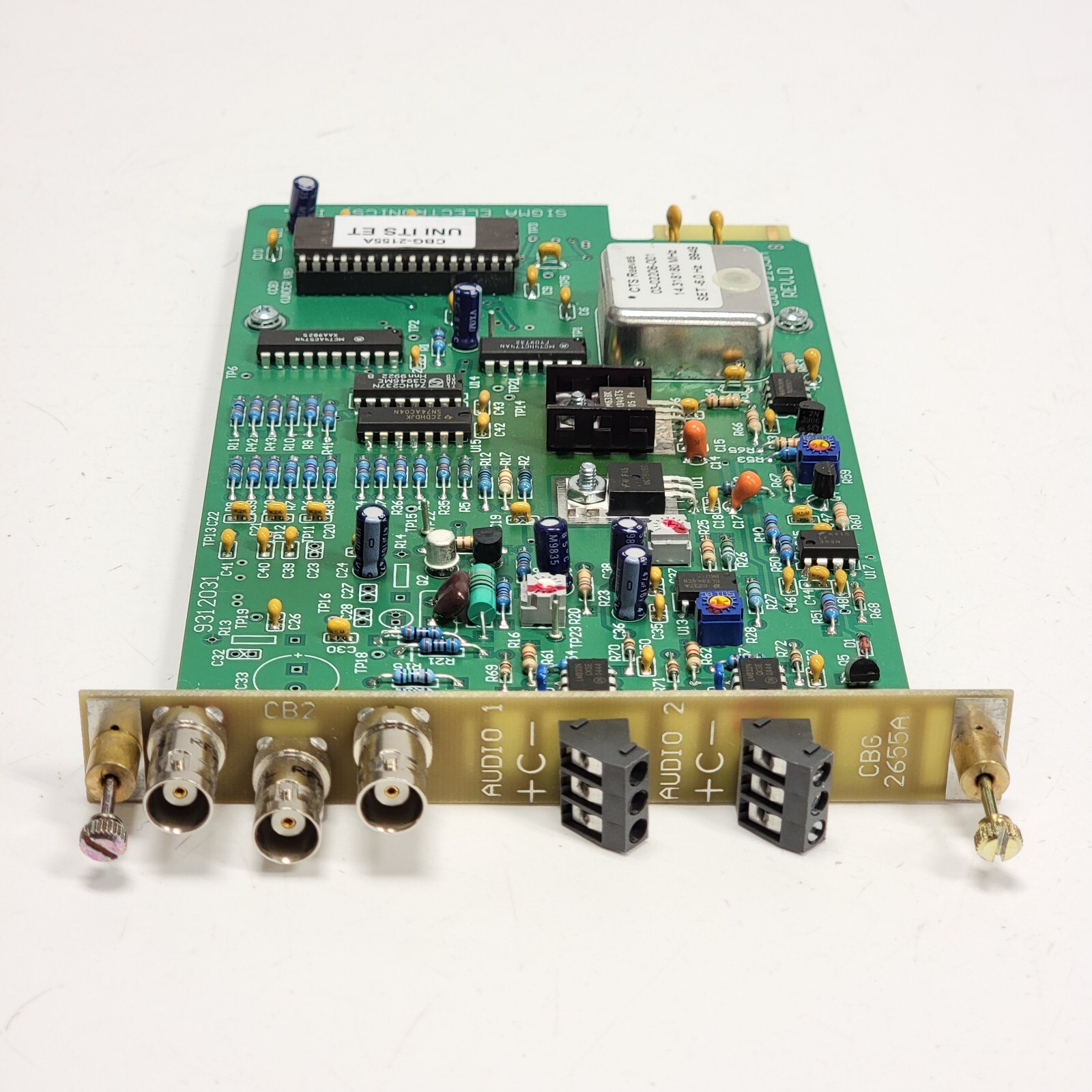 Sigma Electronics CBG-2155A CBG 2655A 9312031 System Control Interface Module