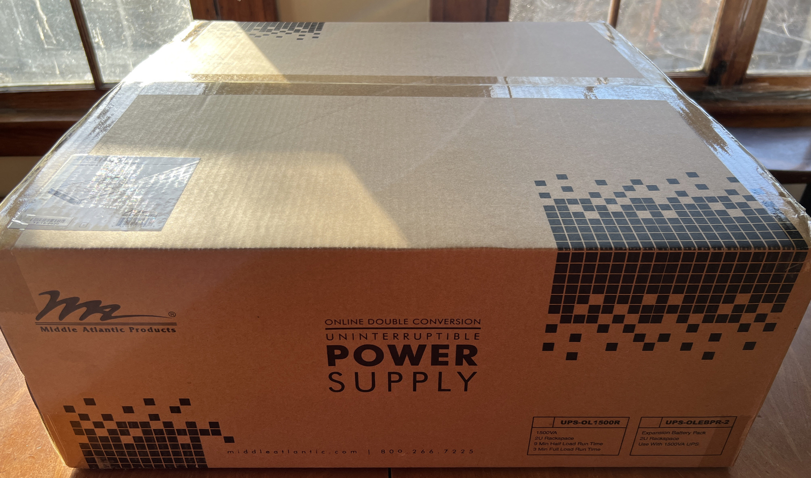Middle Atlantic UPS-OL1500R Online Double Conversion Power Supply