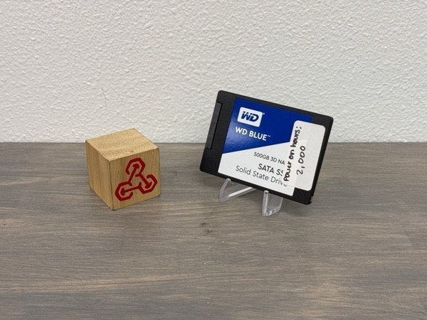 WD Blue 500GB 3D NAND SSD 2.5" - Used