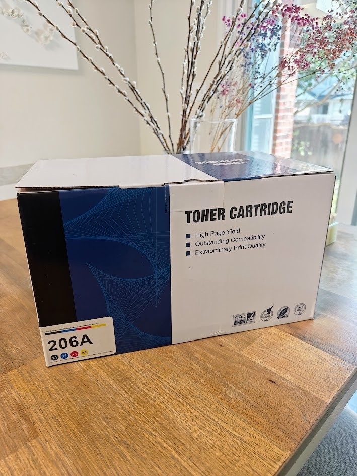 CMYBabee Compatible HP 206X High Yield Toner Cartridge 4-Pack (BCMY) - New