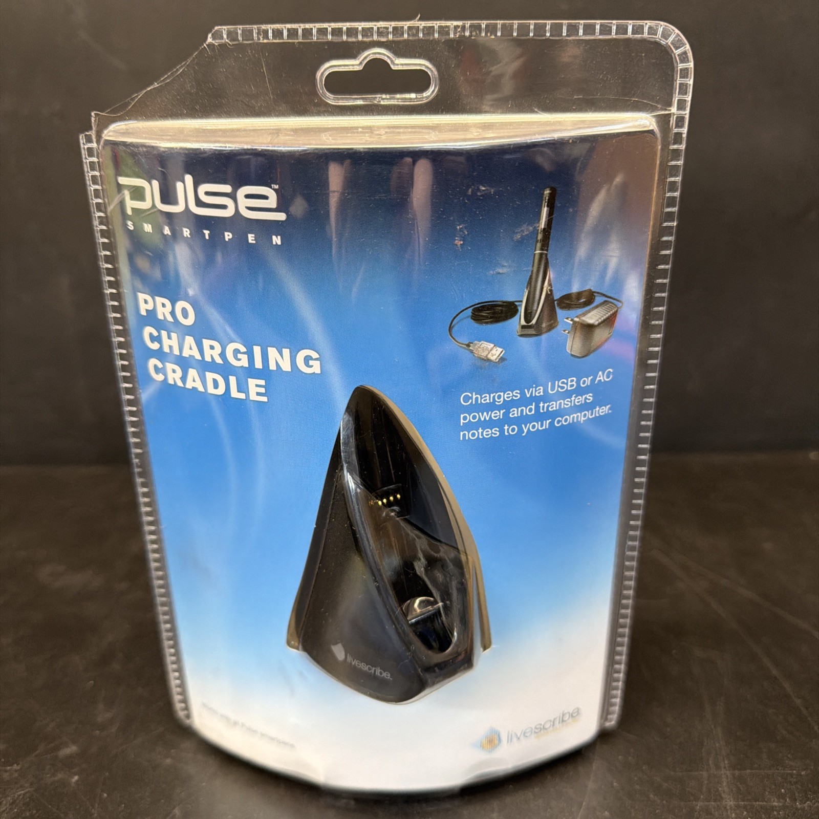 PULSE Smart pen Livescribe Pro Charging Cradle NEW
