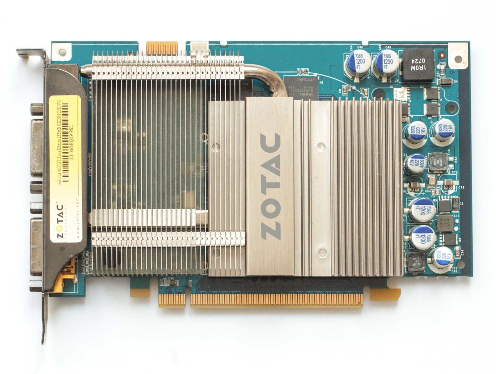PCI-Ex video card - Zotac 8600GT Zone Edition - GeForce 8600GT - 256MB - TESTED