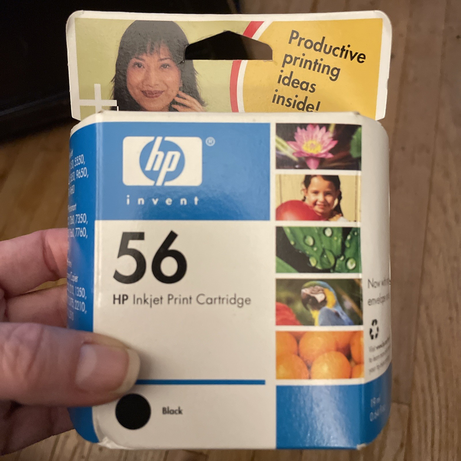 HP Invent 56 Black Ink Cartridge C6656AN Exp OCT 2005 Puerto Rico Sealed