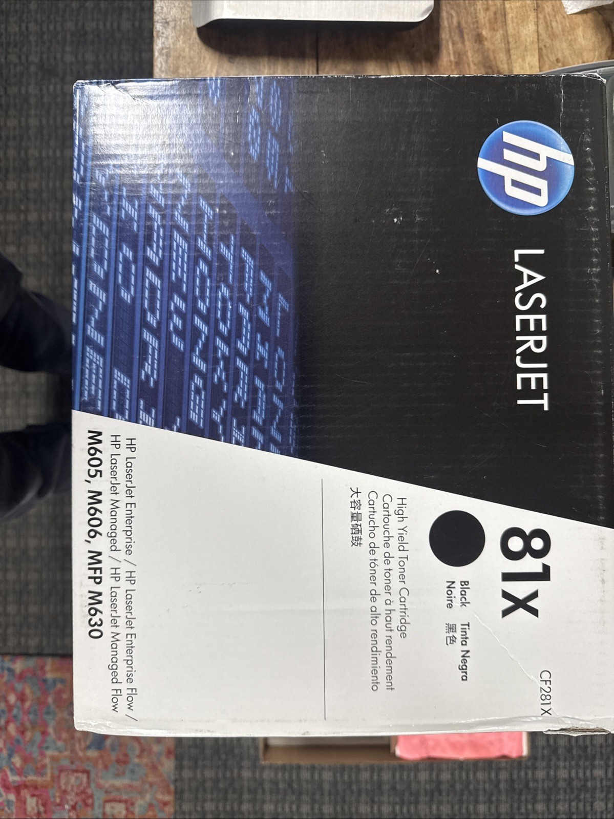 Genuine HP 81X Black Cartridge CF281X