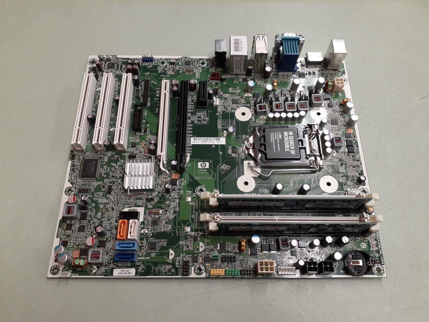 HP 505799-001 531990-001 505800-000 REV 0F / 2x2GB