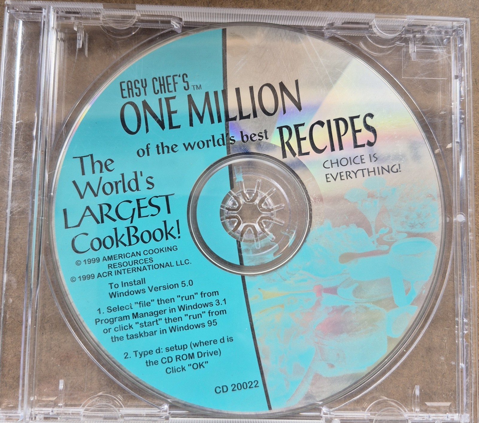 Easy Chef's One Million of the World's Best Recipes (CD-ROM) (1999)
