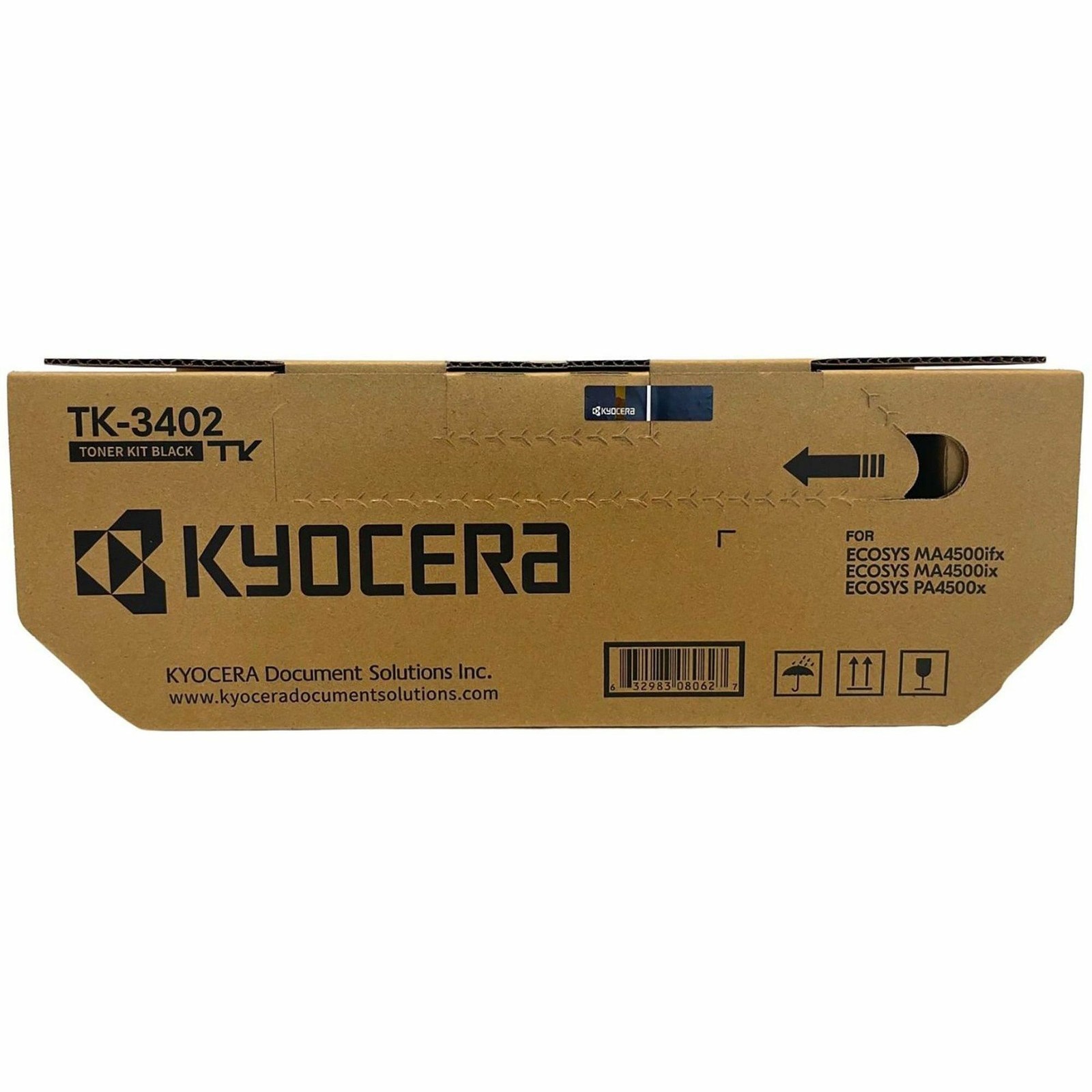 Kyocera TK-3402 Black Toner Cartridge 12,500 Yield