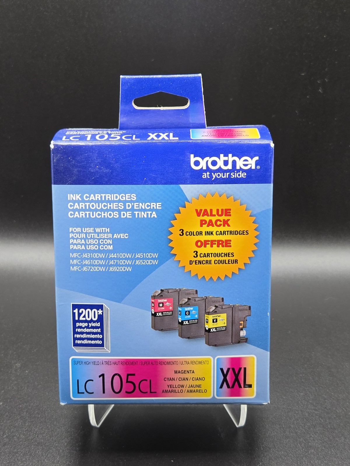 Brother LC2033PKS High Yield Ink Cartridge - Magenta/Yellow/Cyan