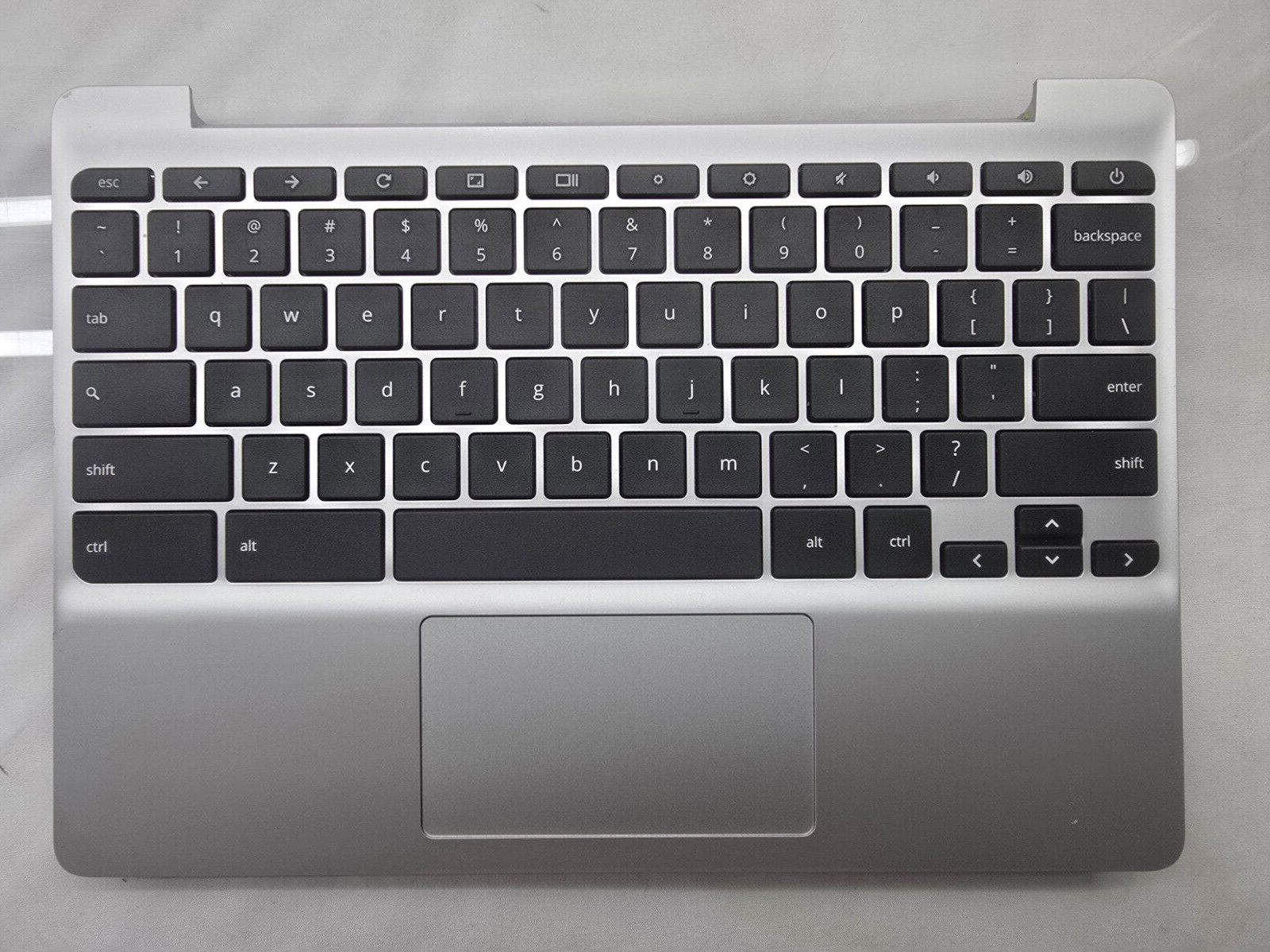 HP Chromebook 11-V 11-V010NR 11-V020wm touchpad Palmrest w/ Keyboard 900818-001