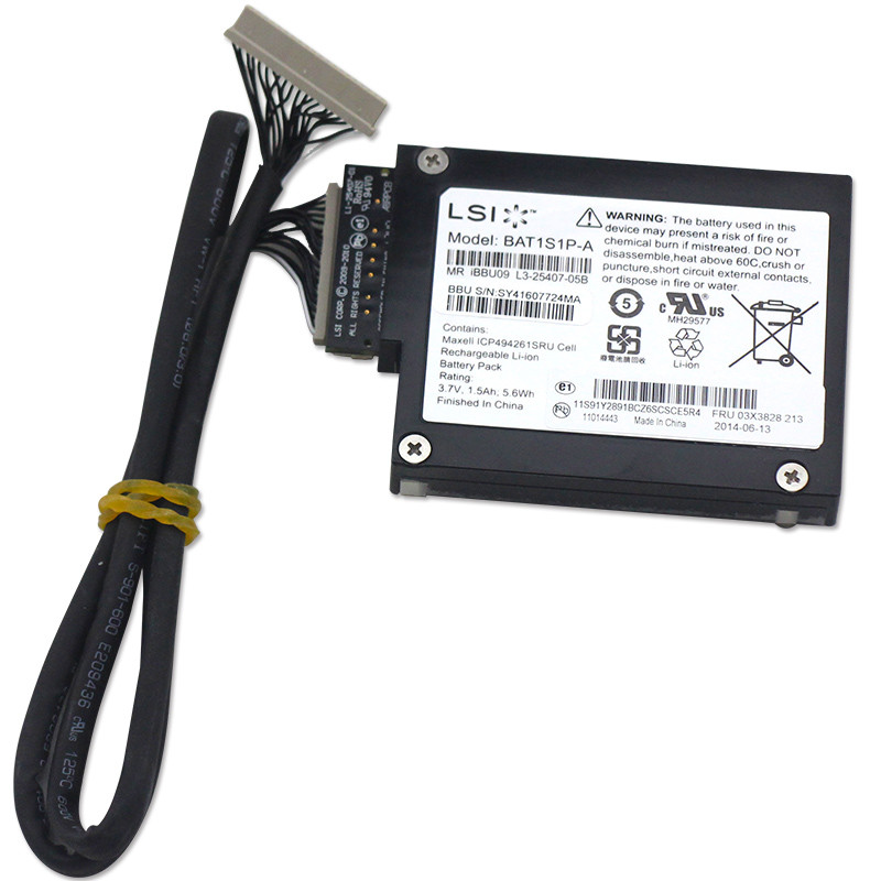 New LSI iBBU09 BBU09 LSI00279 for 9265 9266 9270 9271 9285 9286 Battery Backup