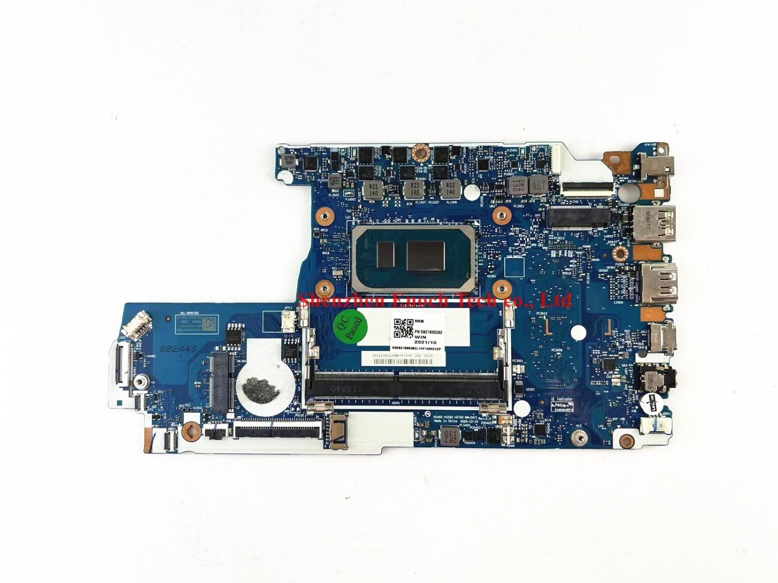 5B21B85197 For Lenovo IDEAPAD 3-15ITL6 W/ 7505U Motherboard UMA 4GB NM-D471