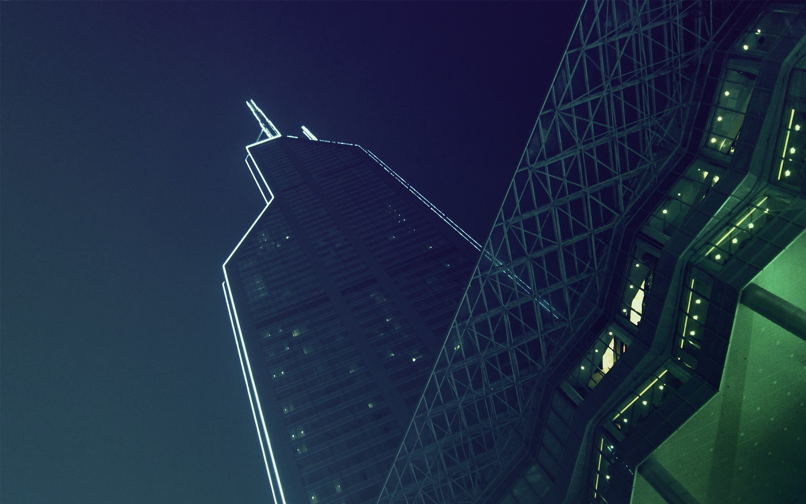 Landscape urban city architecture photography skyscraper Custom Gaming Mat Desk