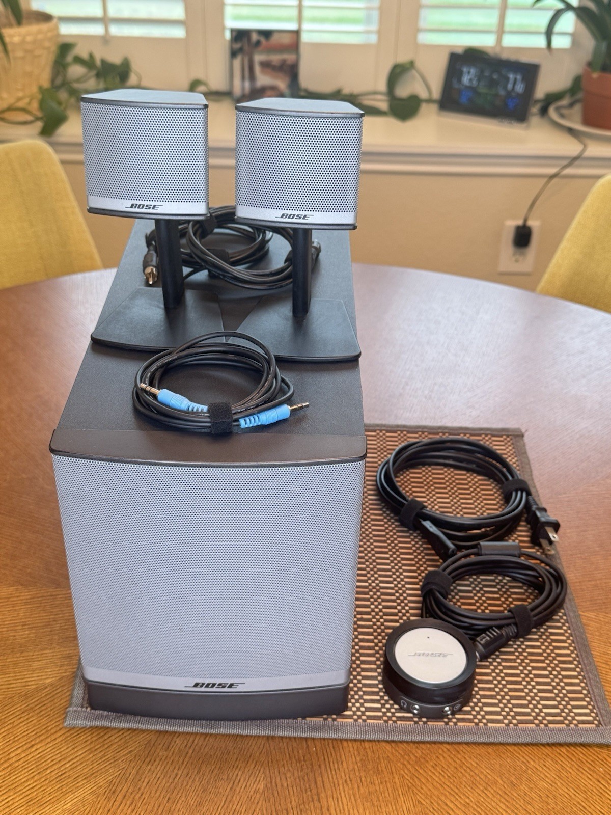 Bose Companion 3 Series II Multimedia Speaker System Complete w Control Pod