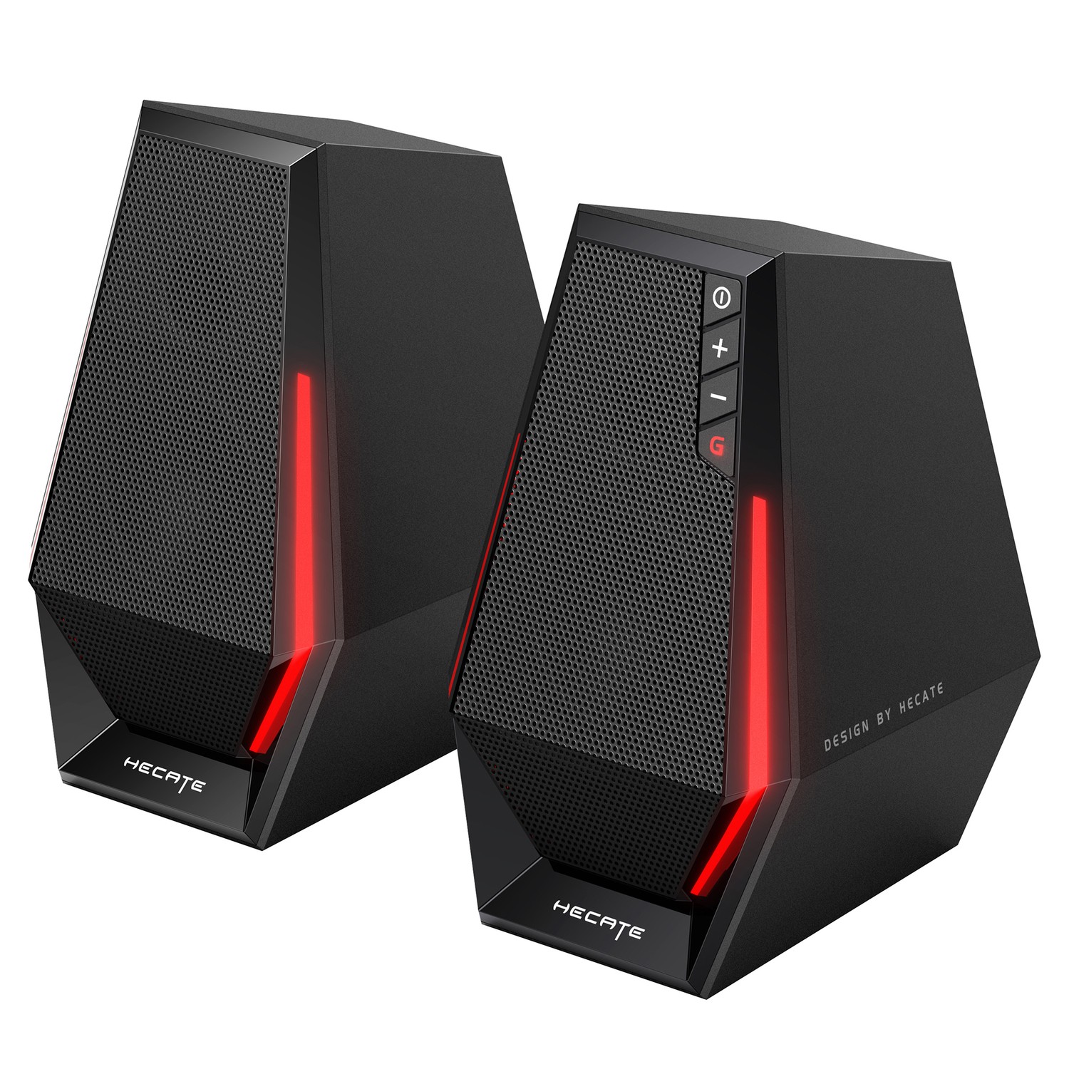 10W G1500 Bluetooth USB-Powered Gaming Computer Speaker, Pair with LED Light