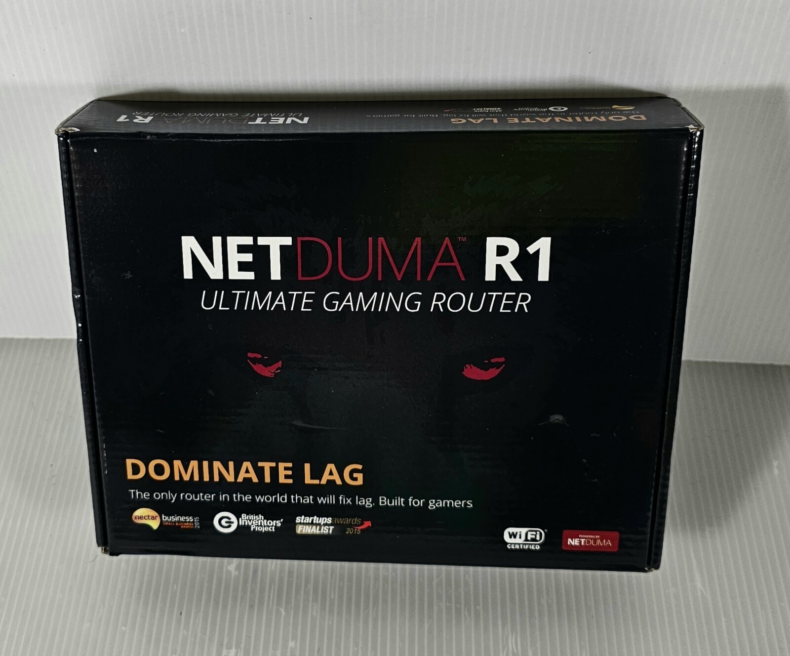 Netduma R1 Ultimate Gaming Router, Dominate Lag, NEW