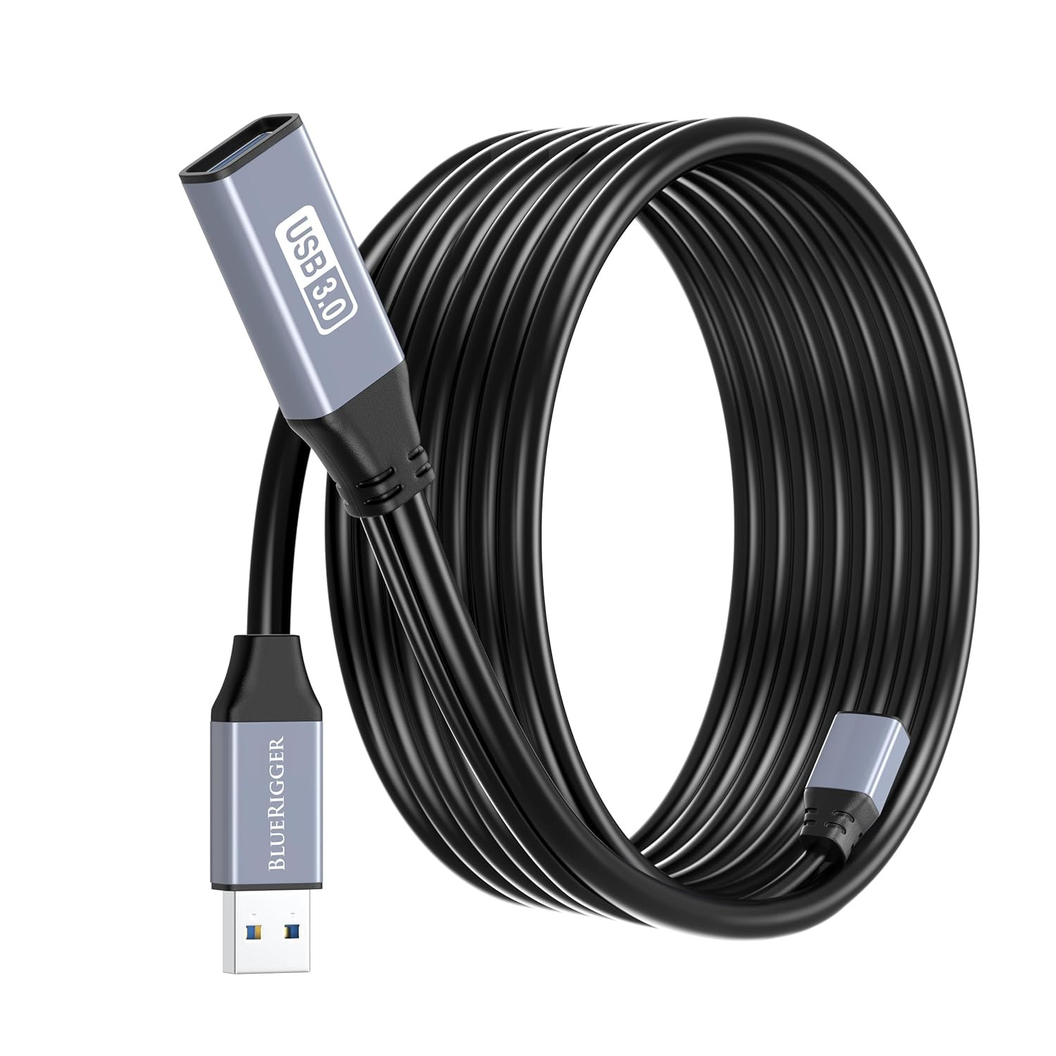BlueRigger USB 3.0 Extension Cable 32FT Active 5Gbps Male to Female