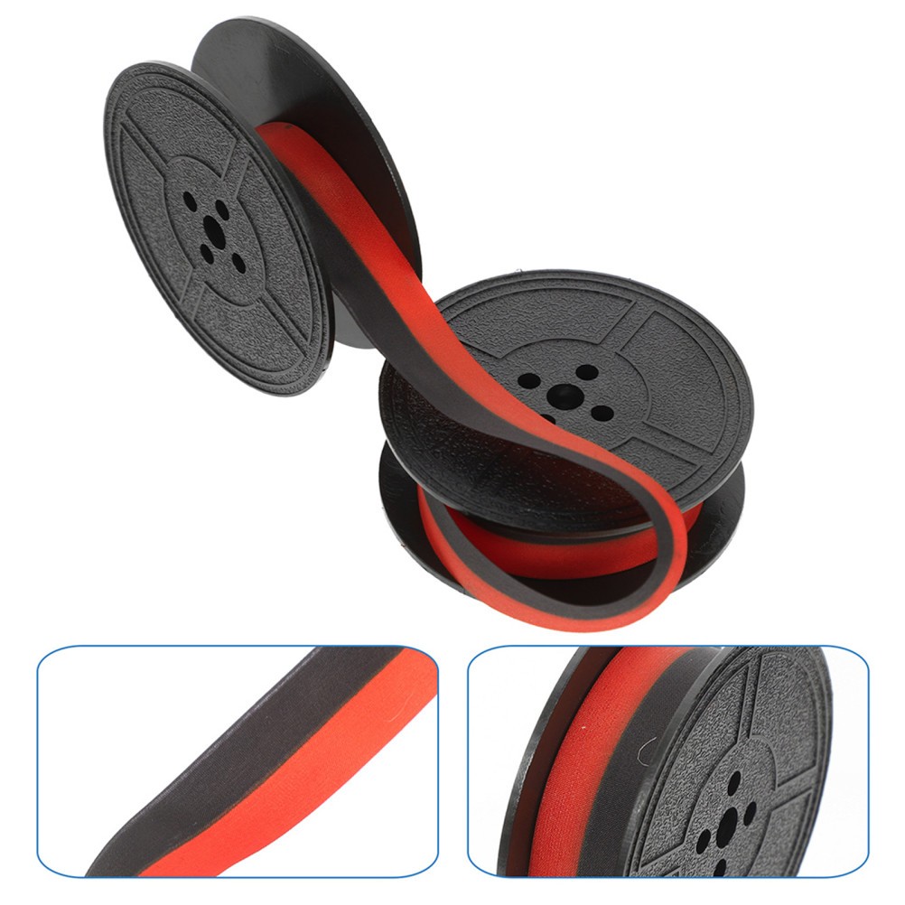 Reusable Nylon Ribbon for Old Manual Typewriters Red Black 2Sets Home Use