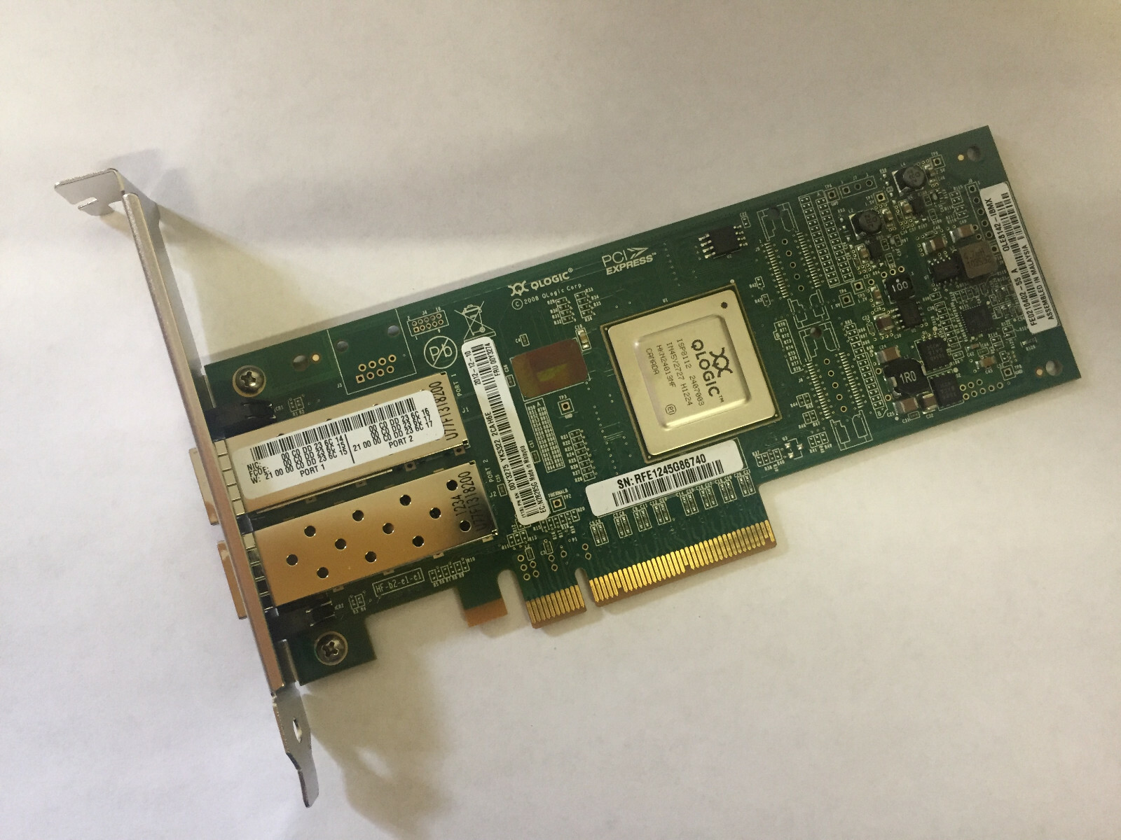 IBM Controller QLOGIC QLE8142-IBMX Dual Port PCI-E - 00Y3274