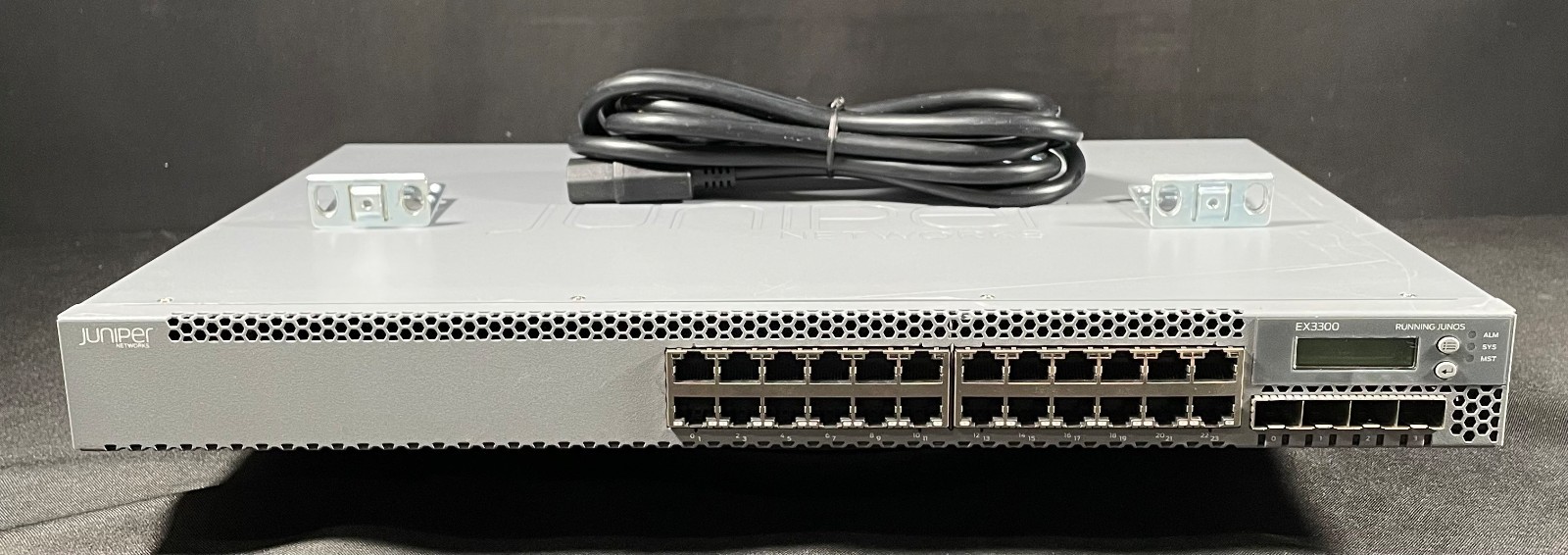 JUNIPER EX3300-24T - 24 Port 1Gb + 4-Port SFP 10Gb Ethernet Switch-Fast Shipping
