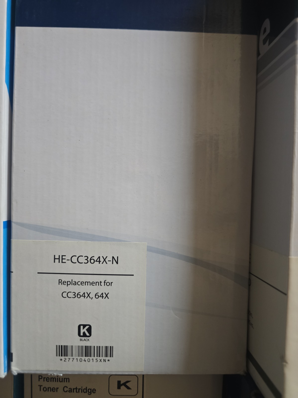 NEW  Premium Black Toner Cartridge (HE-CC364A-N) - Replacement for CC364A, 64A